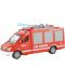 Игрален комплект Raya Toys - Пожарна кола City Rescue със стълба, музика и светлини - 1t