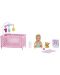 Игрален комплект Barbie Skipper - Барби детегледачка с лилави кичури - 3t