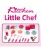 Игрален комплект Buba Kitchen Cook - Детска кухня, розова - 3t
