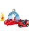 Игрален комплект Brio Smart Tech - Тунел и пожарен вагон - 1t