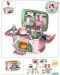 Игрален комплект Raya Toys - Кухня в кошница с пара и светлини - 2t