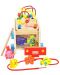 Игрален комплект Acool Toy - Автобус с морски животни, лабиринт, сортер, игра за нанизване - 1t