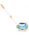 Играчка за сапунени балони Moni Toys - Самолет, Blue Flyer - 4t
