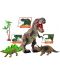 Играчка Ocie - Ходещ динозавър, с двe мини фигури - 2t