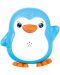 Играчка за баня PlayGo - Пръскащ пингвин, синя - 1t