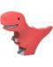 Игрален комплект Raya Toys - Магнитен динозавър за сглобяване, червен - 1t