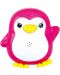 Играчка за баня PlayGo - Пръскащ пингвин, розова - 1t