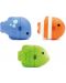 Играчки за баня Munchkin - Рибки, промяна на цвета, 3 броя - 1t
