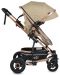 Moni Комбинирана детска количка Gigi с люлеещ механизъм Бежова - 3t