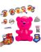 Интерактивна играчка Eolo Toys Gummymals - Мече, розово - 5t