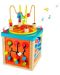 Интерактивна играчка Acool Toy - Музикален дървен образователен куб - 2t