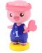 Касичка прасенце Boti Pocket Money Piggies - Жълта, с аксесоари - 6t