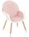 Стол за хранене Kikka Boo - Nutri Wood, Pink - 6t