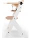 KinderKraft Столче за хранене ENOCK дървено/бели крака - 3t