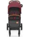 Бебешка количка KinderKraft Grande 2020 - С червен сенник - 3t