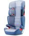 Столче за кола KinderKraft Junior - Синьо, с IsoFix, 15-36 kg - 8t