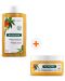 Klorane Mango Комплект - Хидратиращ шампоан и Маска, 400 + 150 ml (Лимитирано) - 1t