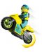 Конструктор Lego City - Stuntz, Кибер каскадьорски мотоциклет (60358) - 6t