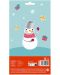 Коледни обемни стикери  Коледна топка Apli - Снежен човек, 20 броя - 2t