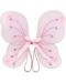 Комплект Micki - розова пола и криле със звездички - 2t