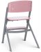 Комплект столче за хранене и шезлонг KinderKraft - Livy и Calmee, розови - 5t