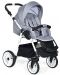 Комбинирана количка Baby Giggle - Alpina, 2 в 1, тъмносива - 2t