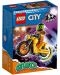 Комплект Lego City Stunt - Каскадьорски мотоциклет за разрушаване (60297) - 1t