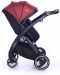 Комбинирана детска количка Lorelli - Adria, Black and Red - 7t