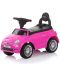 Кола за яздене Chipolino - Фиат 500, розова - 1t