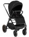 Комбинирана бебешка количка 2 в 1 KikkaBoo - Tiffany, Black - 3t