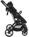 Комбинирана бебешка количка Moni - Rafaello, черна - 4t