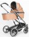 Комбинирана бебешка количка 2 в 1 KikkaBoo - Divaina, Brown - 3t