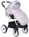 Комбинирана детска количка 3в1 Baby Giggle - Alpina, розова - 2t