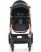 Комбинирана бебешка количка Moni - Thira, черна - 8t