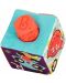 Комплект меки кубчета Battat - aBc Block Party, 6 броя - 4t