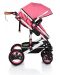 Комбинирана детска количка Moni Gala - Розова - 3t