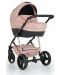 Комбинирана бебешка количка 3 в 1 Moni - Florence, розова - 3t