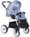 Комбинирана количка Baby Giggle - Alpina, 2 в 1, синя - 4t
