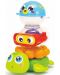 Комплект играчки за баня Hola Toys - Весели животни - 1t