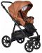 Комбинирана детска количка 3в1 Baby Giggle - Broco Eco, кафява - 3t