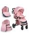 Комбинирана детска количка Cangaroo - Noble 3 в 1, розова - 1t