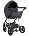 Комбинирана бебешка количка 3 в 1 Moni - Florence, черна - 2t