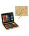 Комплект за рисуване Djeco - Colour Box, 22 части - 2t