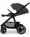 Комбинирана бебешка количка 2 в 1 KinderKraft - Everyday, тъмносива - 7t