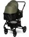 Комбинирана детска количка Lorelli - Alba Premium Set, Loden Green - 5t