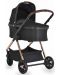 Комбинирана детска количка 3в1 Cangaroo - Empire, черна - 2t
