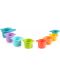 Комплект играчки за баня Huanger - Croc cups - 2t