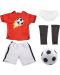 Комплект дрехи за кукла Kruselings - Футболен екип, Майкъл - 1t