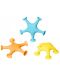 Комплект играчки за баня Ubbi - Морски звезди, 3 броя - 4t