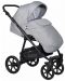 Комбинирана детска количка 3в1 Baby Giggle - Broco, светлосива - 2t